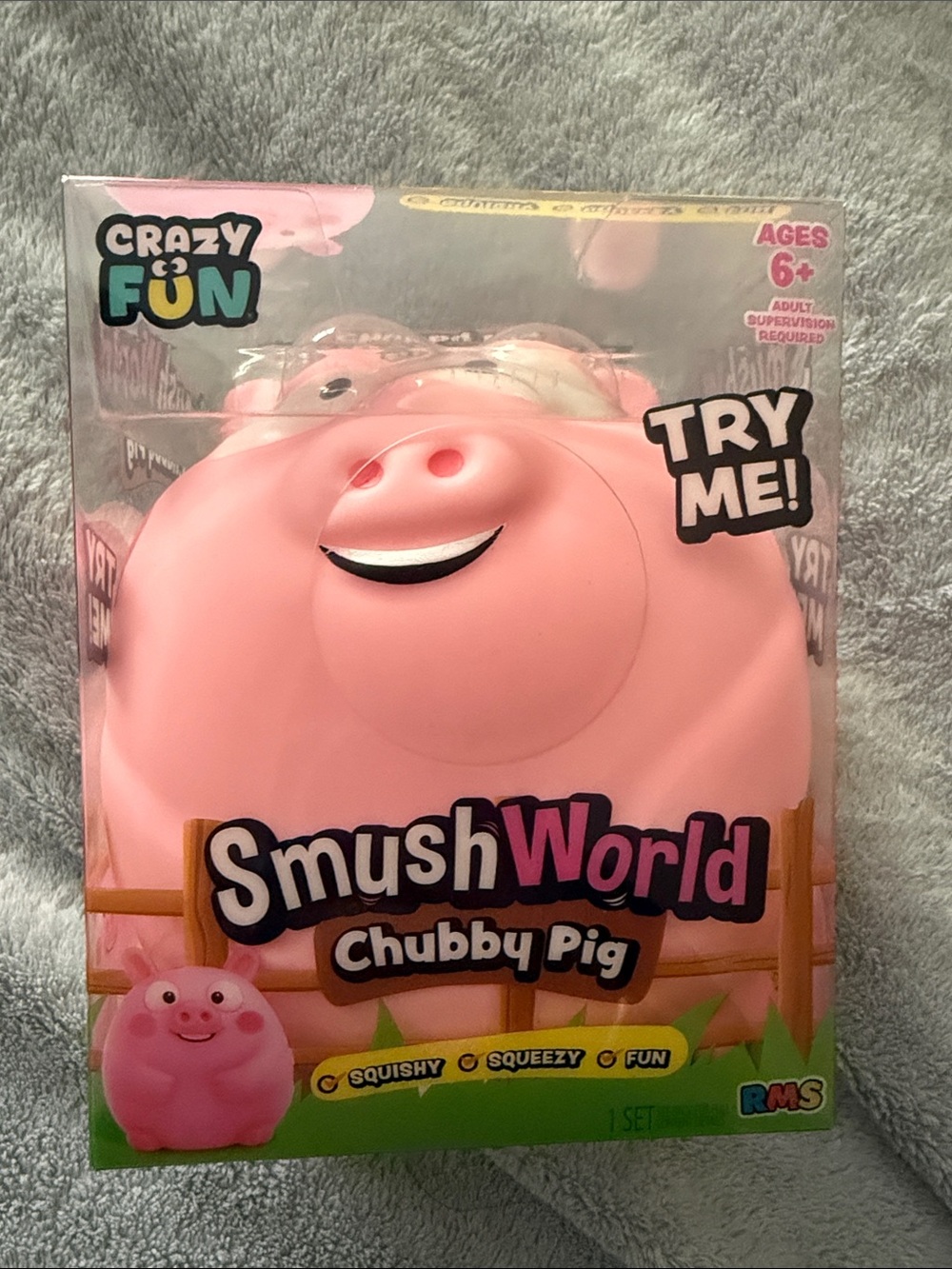RMS SmushWorld JUMBO Chubby Pig Squishy